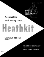 Heathkit CT-1-Assembly - Manual-2 